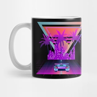 Retro style t -shirt Mug